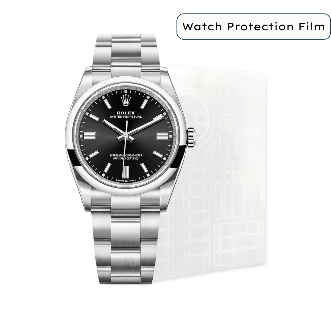 rolex oyster perpetual 126000 oyster bracelet watch protection film