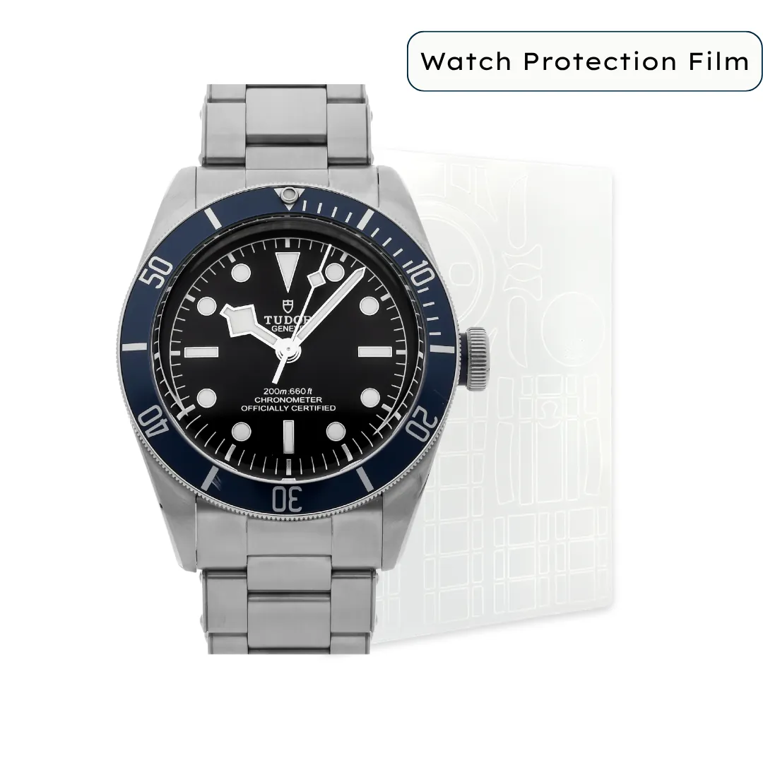 tudor black bay 79230b oyster bracelet watch protection film