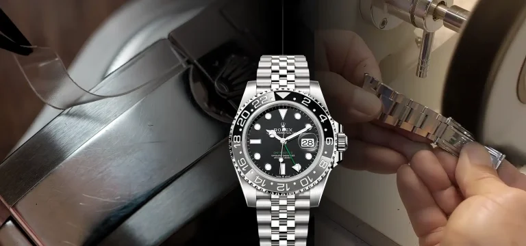 protecting a brushed vs polished watch