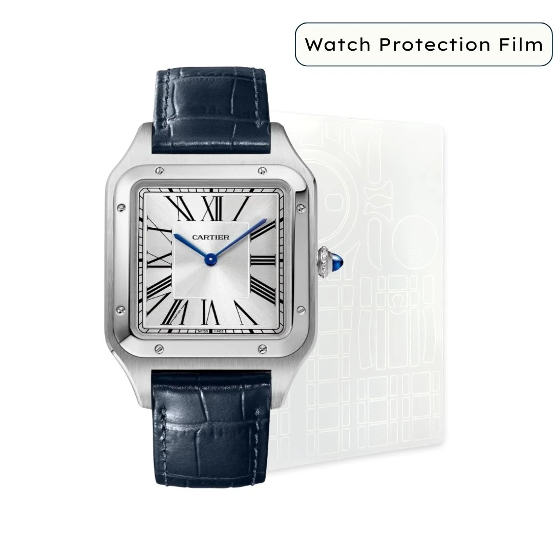 cartier santos dumont extra large wssa0032 watch protection film