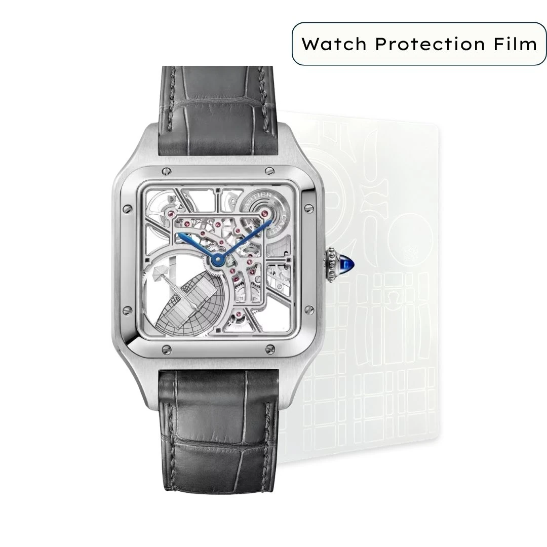 cartier santos dumont whsa0032 large watch protection film
