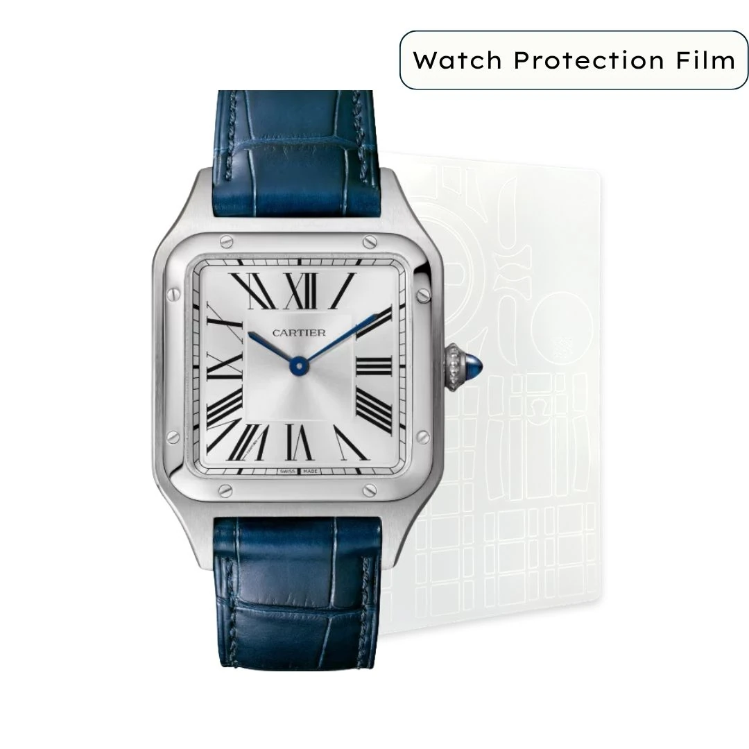 cartier santos dumont wssa0085 large watch protection film