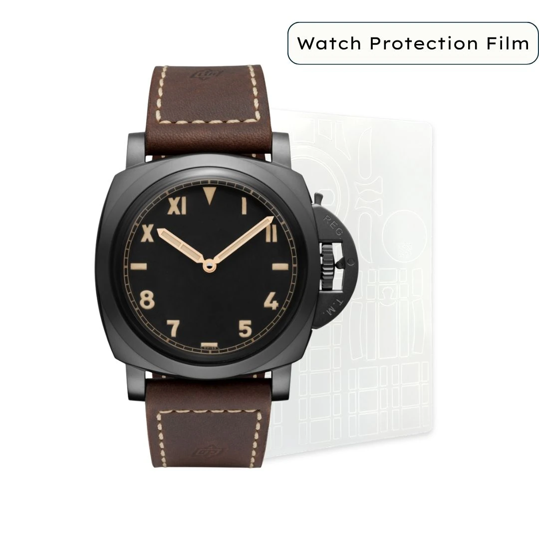 panerai luminor 1950 3 days titanio dlc pam00629 watch protection film